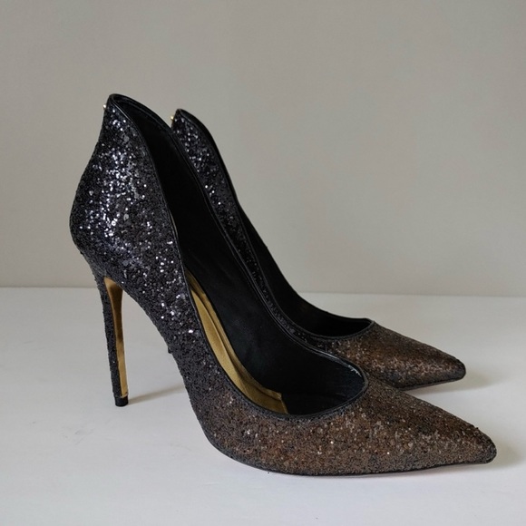 Ted Baker London Kimkee Sequin Heels Stiletto Court Shoes Size US 8 EU 39 - Picture 2 of 16